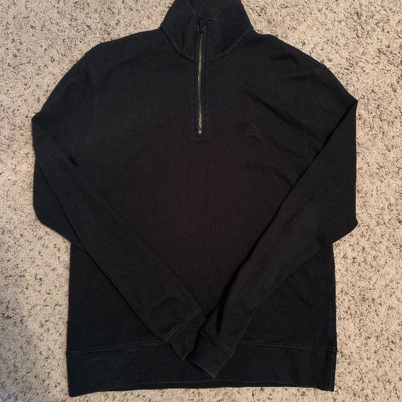 Burberry Other - Burberry Brit 1/4 zip with classic check detail
